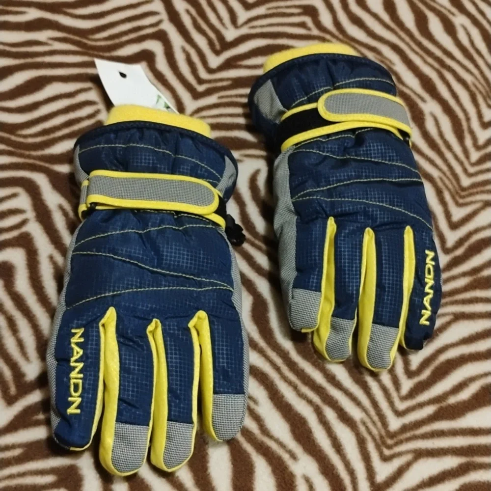 NANDN UNISEX KIDS WINTER SKI SNOW GLOVES